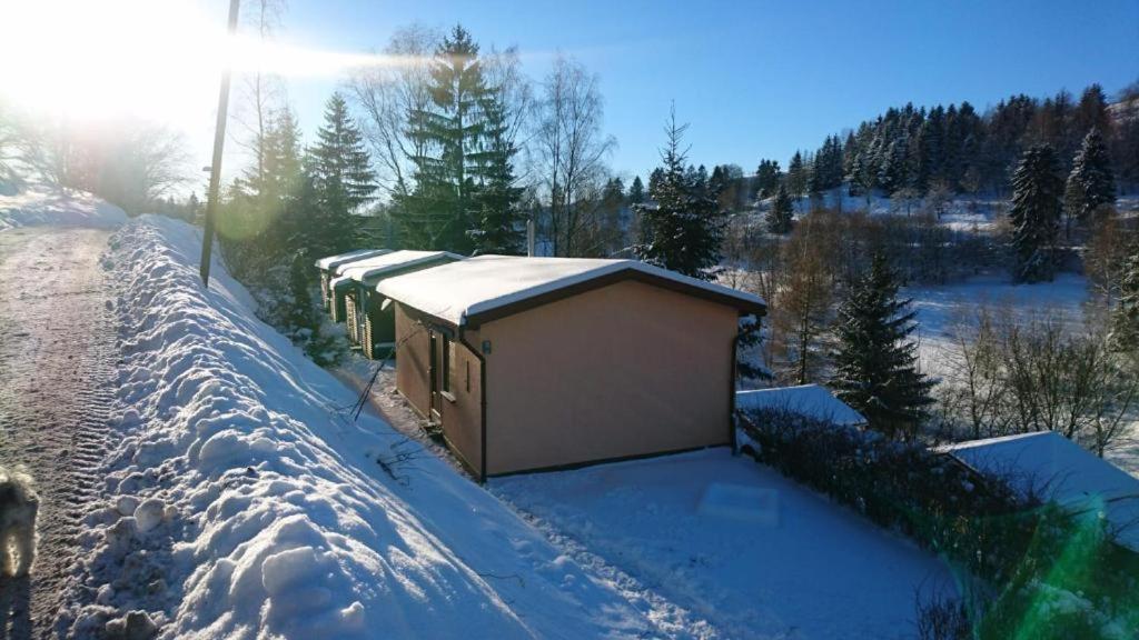 Ruhiges Ferienhaus Mit Sauna: Hellaberg III Langenbach  Esterno foto