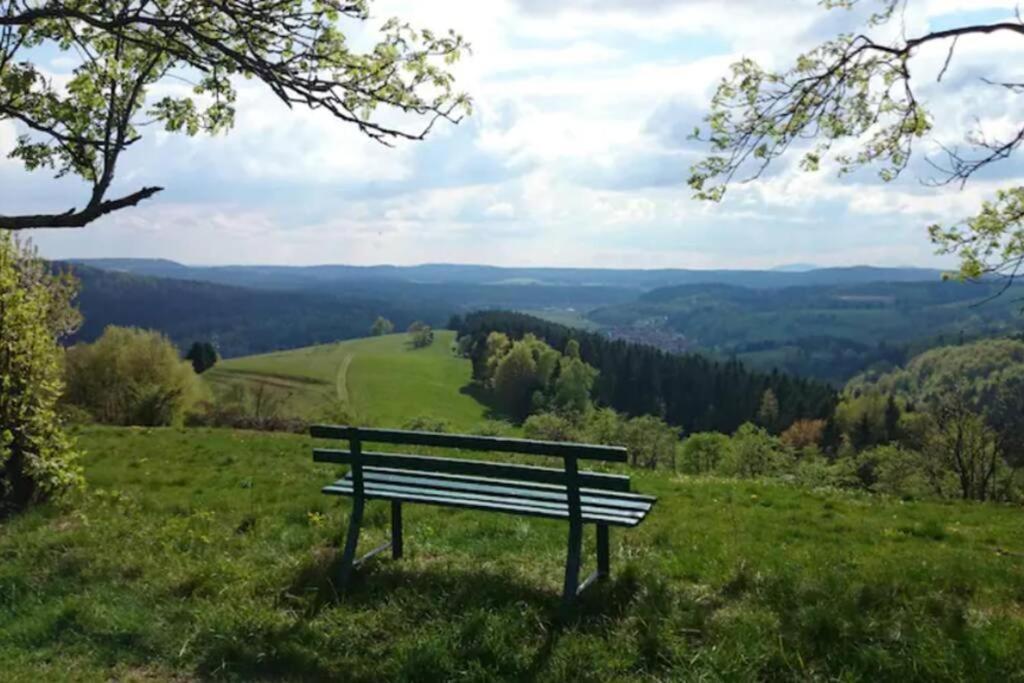 Ruhiges Ferienhaus Mit Sauna: Hellaberg III Langenbach  Esterno foto