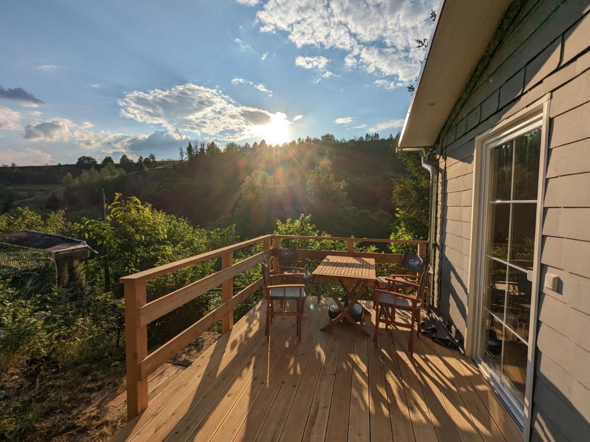 Ruhiges Ferienhaus Mit Sauna: Hellaberg III Langenbach  Esterno foto