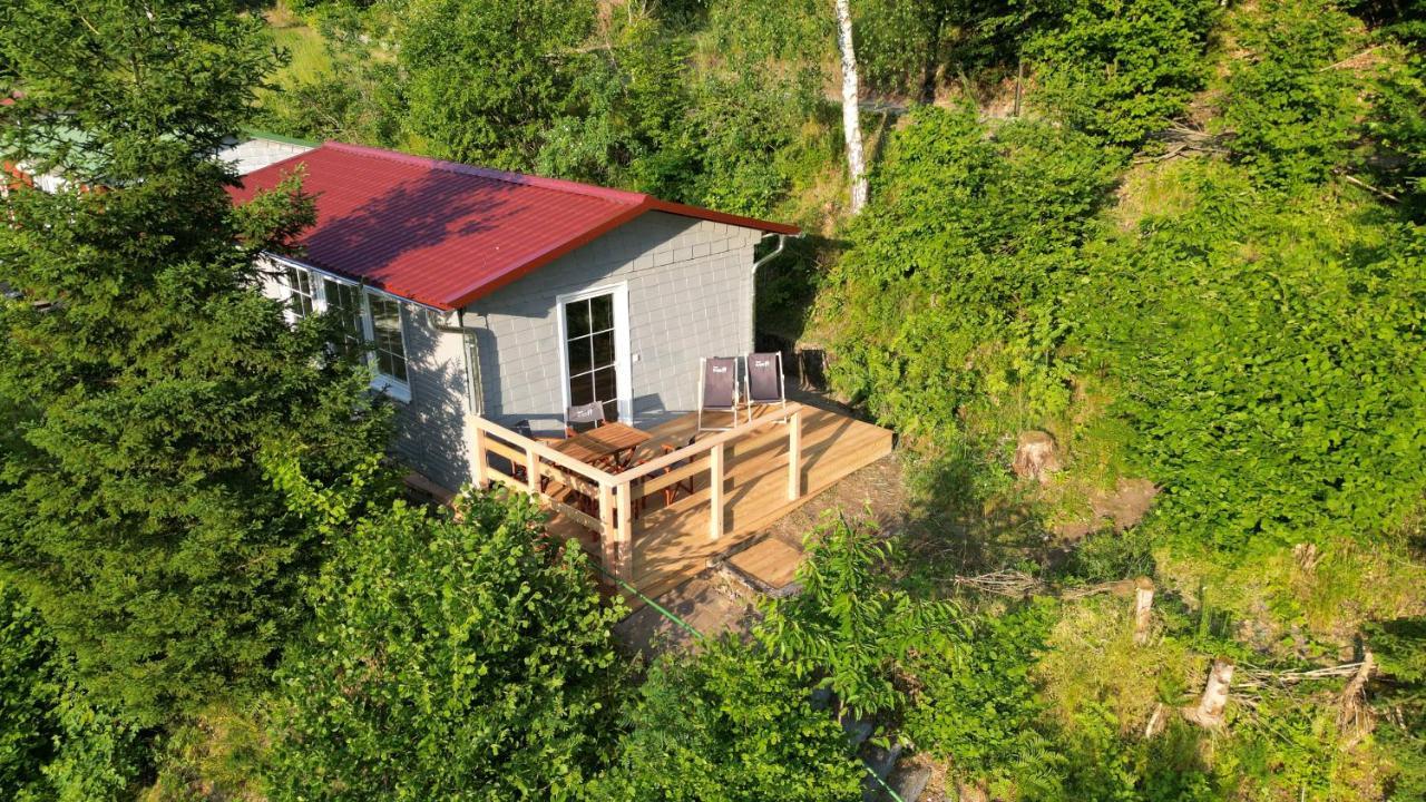 Ruhiges Ferienhaus Mit Sauna: Hellaberg III Langenbach  Esterno foto