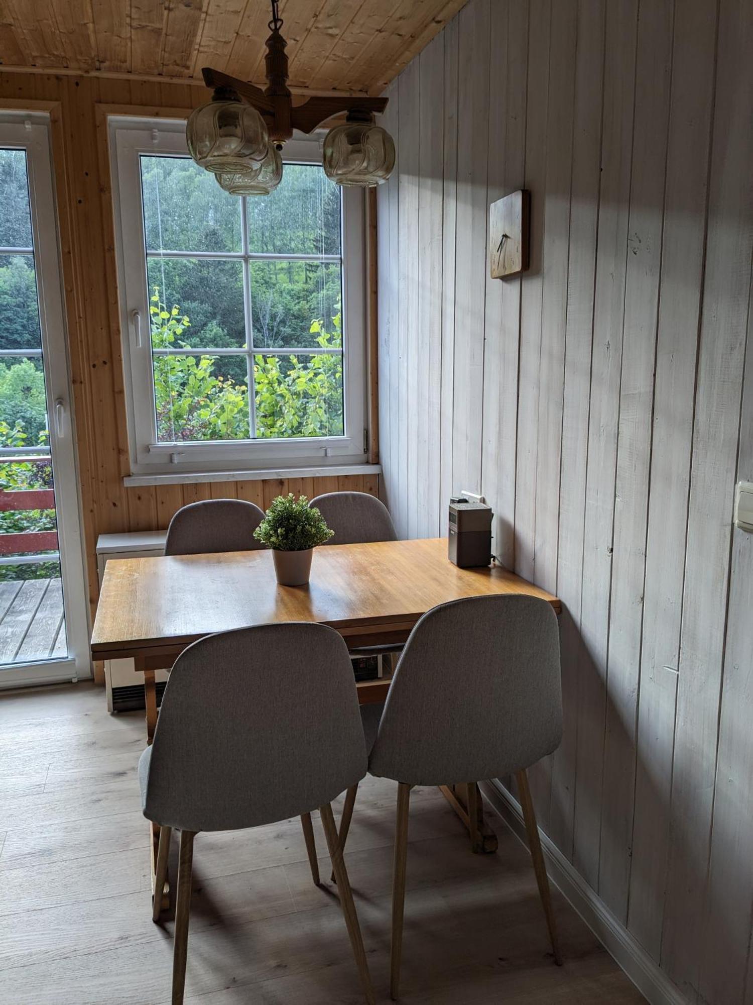 Ruhiges Ferienhaus Mit Sauna: Hellaberg III Langenbach  Esterno foto